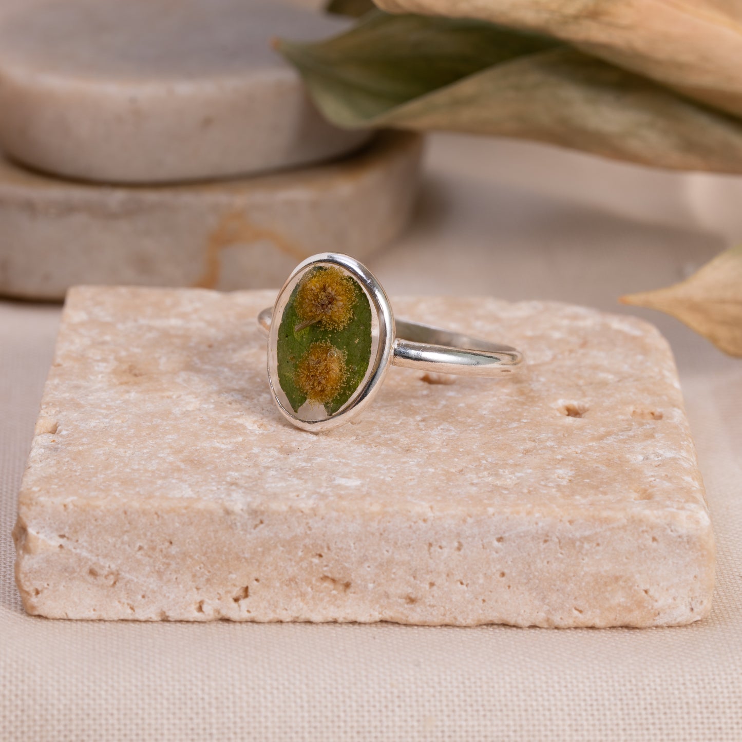 Flower Ring - Sterling Silver