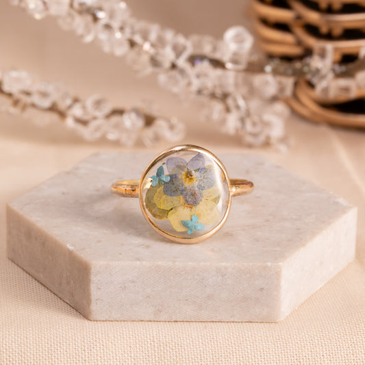 Nature’s Flower - Gold-Filled Ring