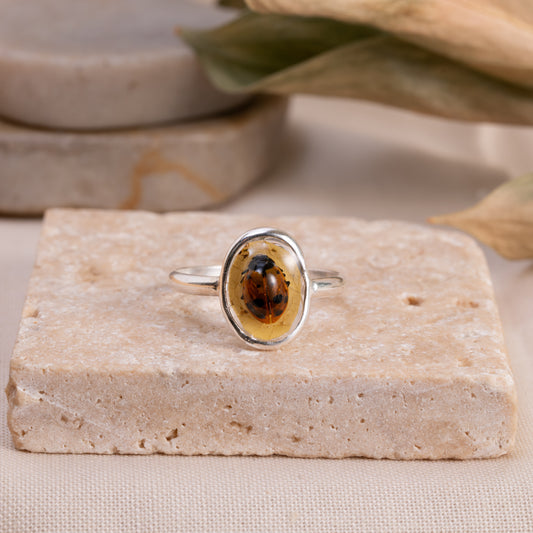 Nature’s Touch – Real Lady Bug Ring