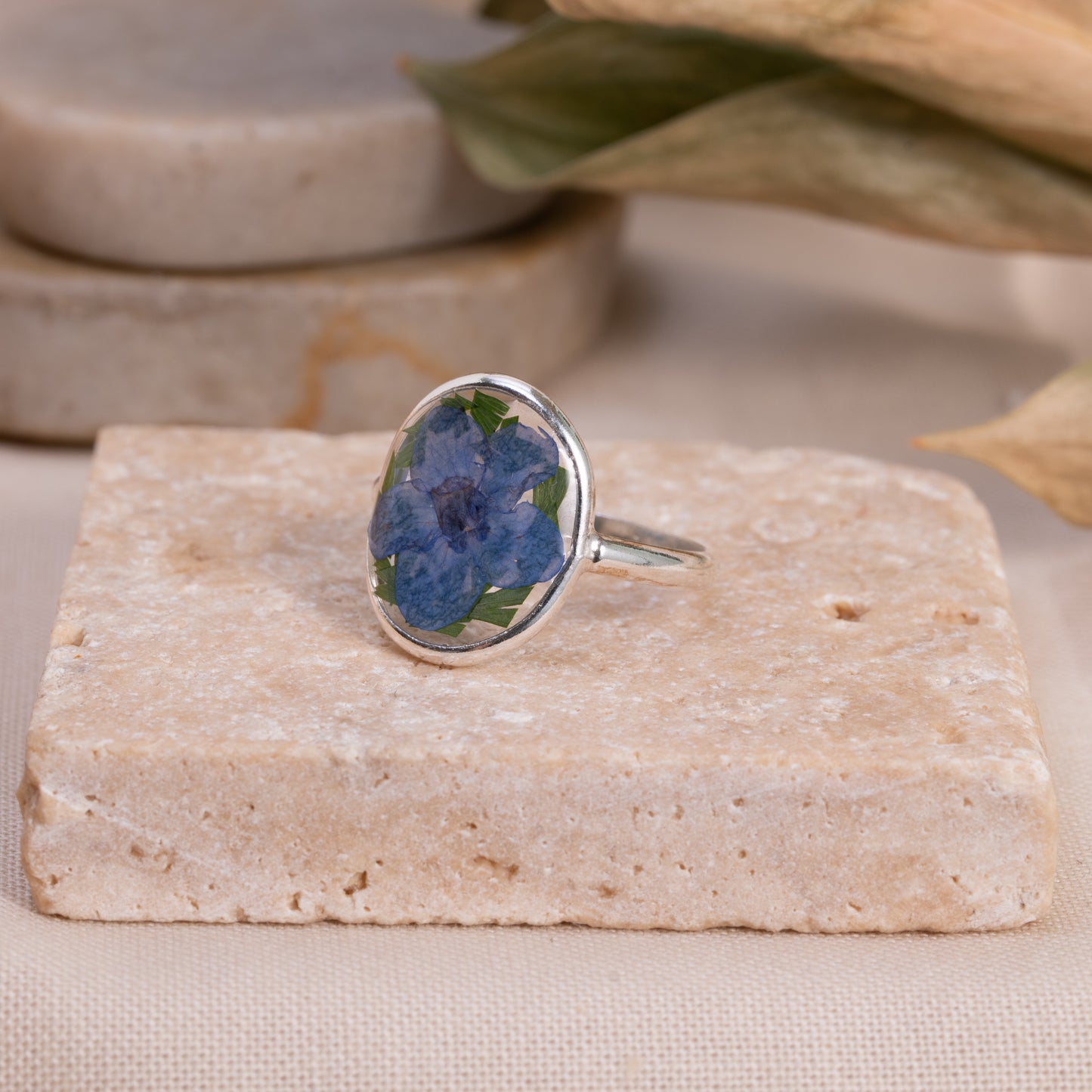 Sterling Silver Wildflower Ring