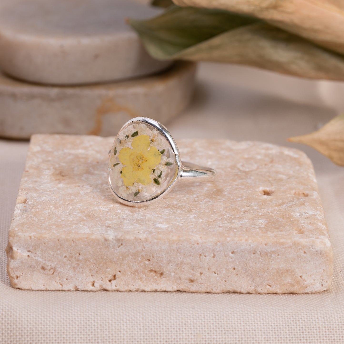 Handcrafted Flower Ring