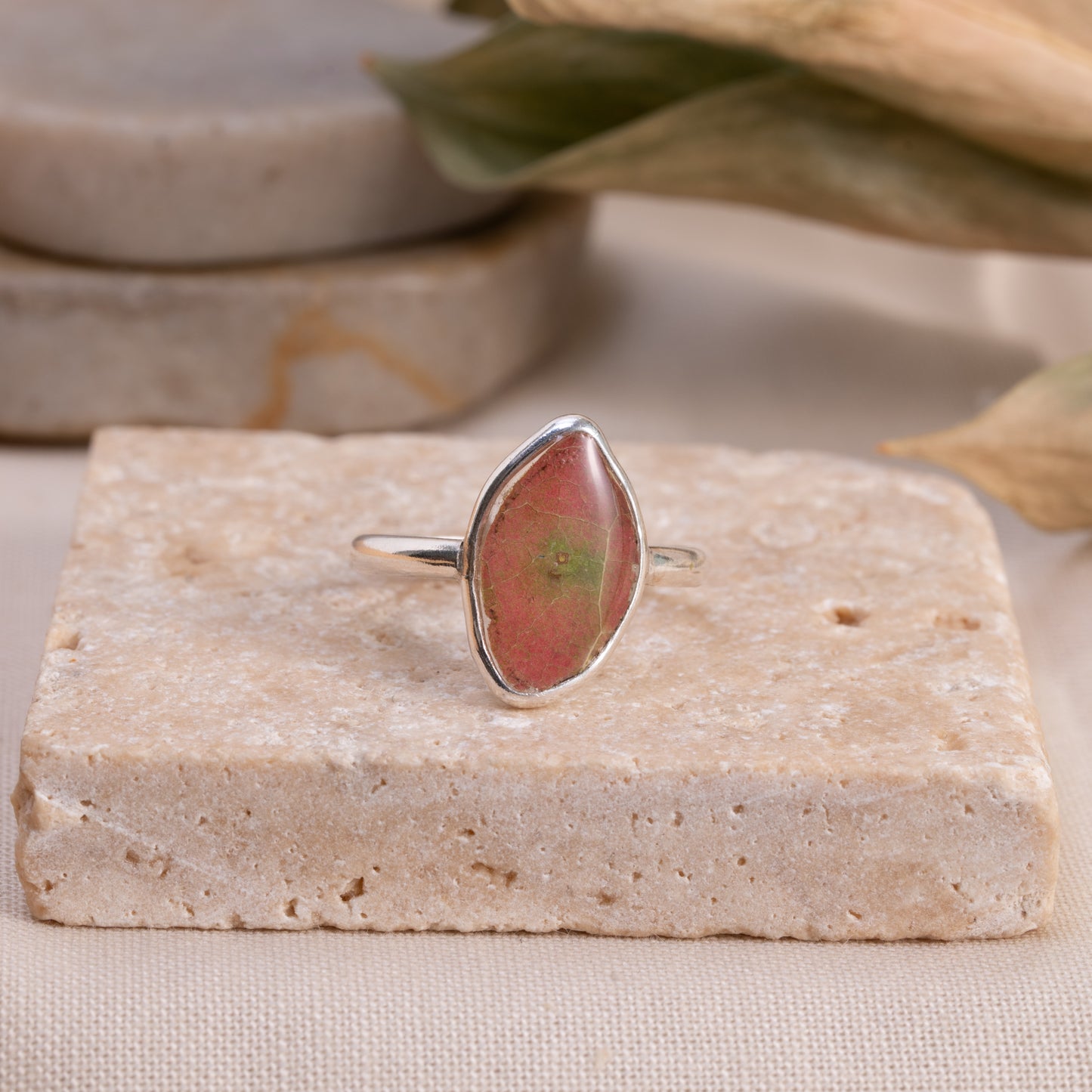 Leaf Ring - Sterling Silver