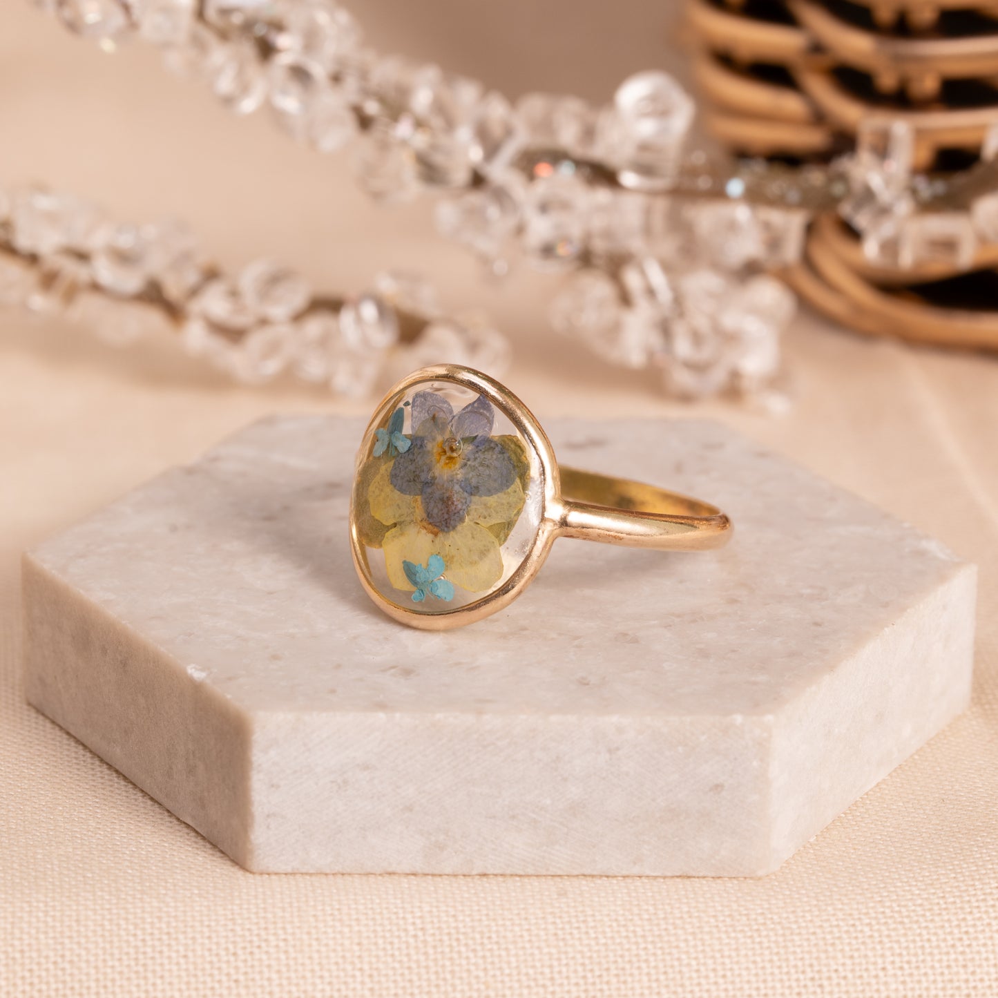 Nature’s Flower - Gold-Filled Ring